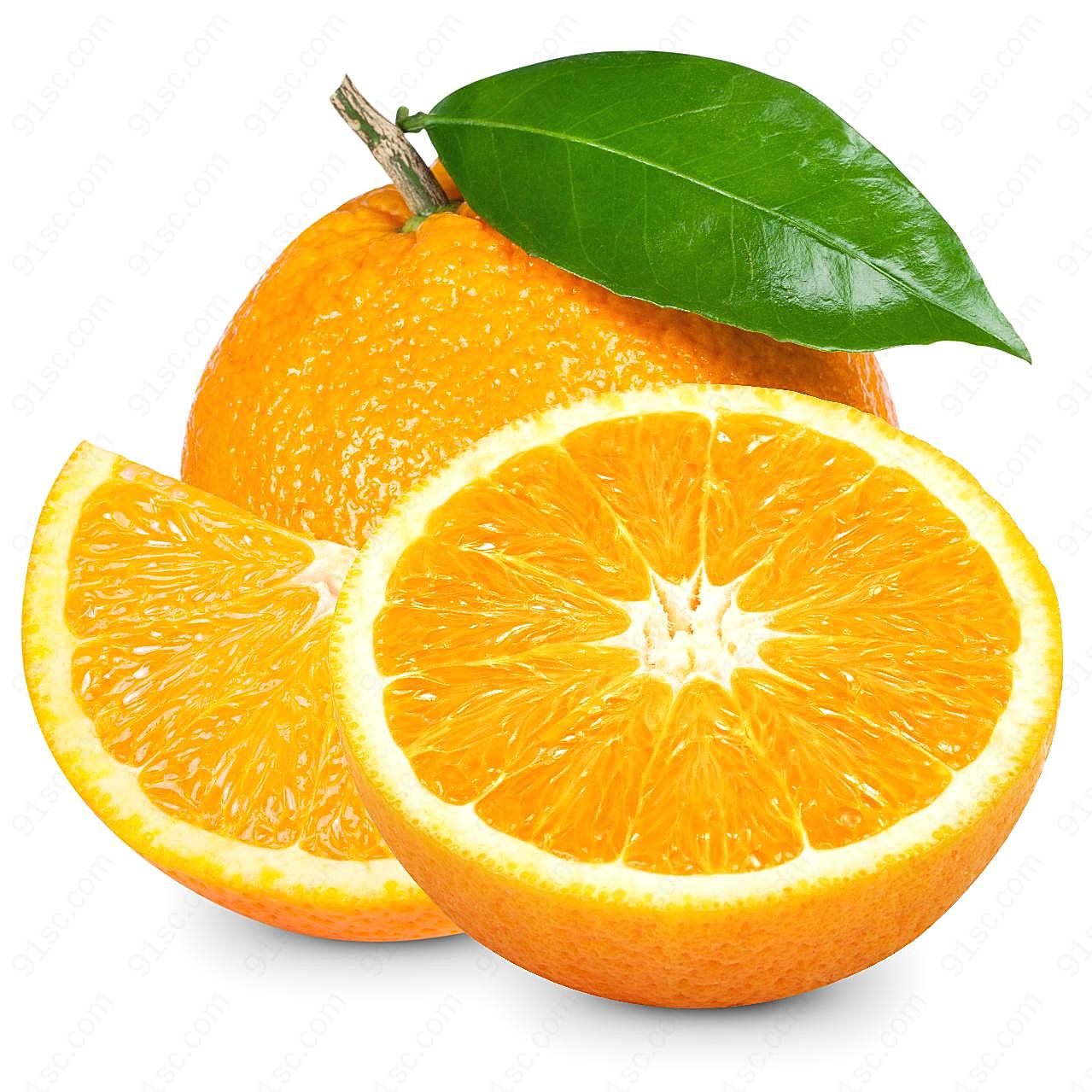 新鲜柑橘图片水果