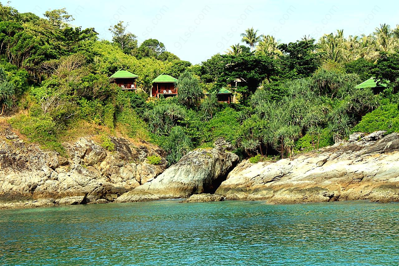 泰国普吉岛高清图片自然风景