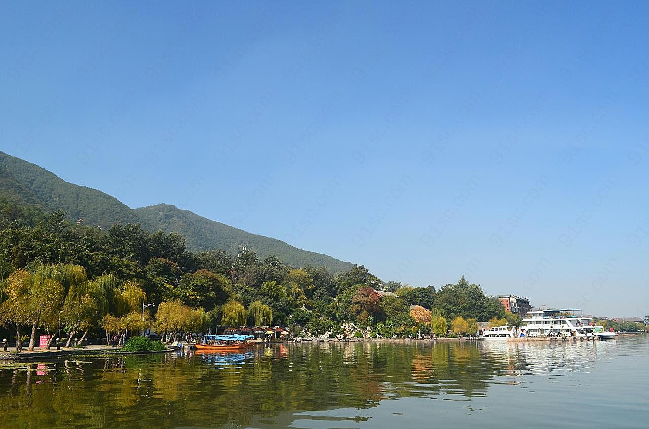 邛海公园美丽风景图片自然风景