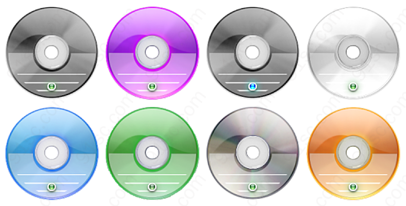 个性cd光盘硬件图标