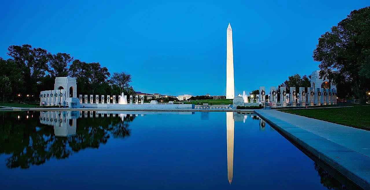美国华盛顿纪念碑图片建筑空间