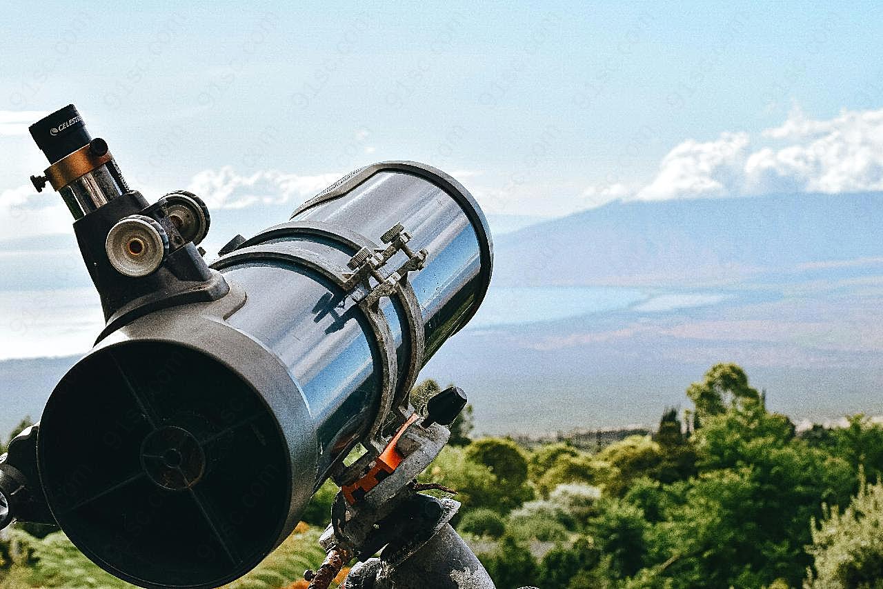 专业天文台望远镜图片摄影