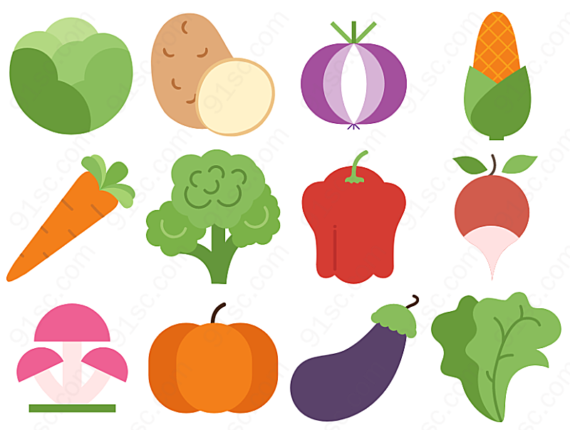 营养有机蔬菜美味食物