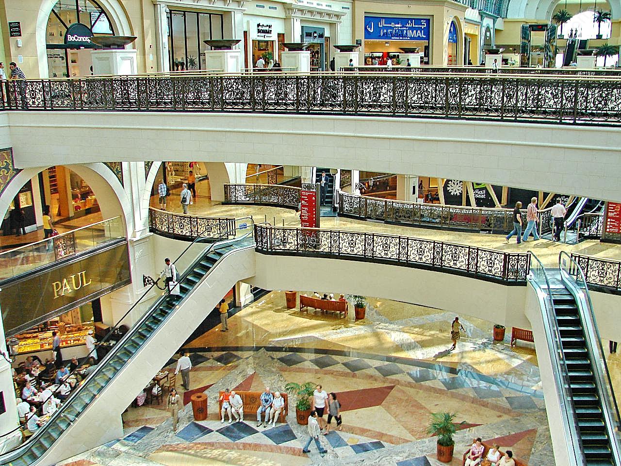 迪拜购物中心内景图片高清