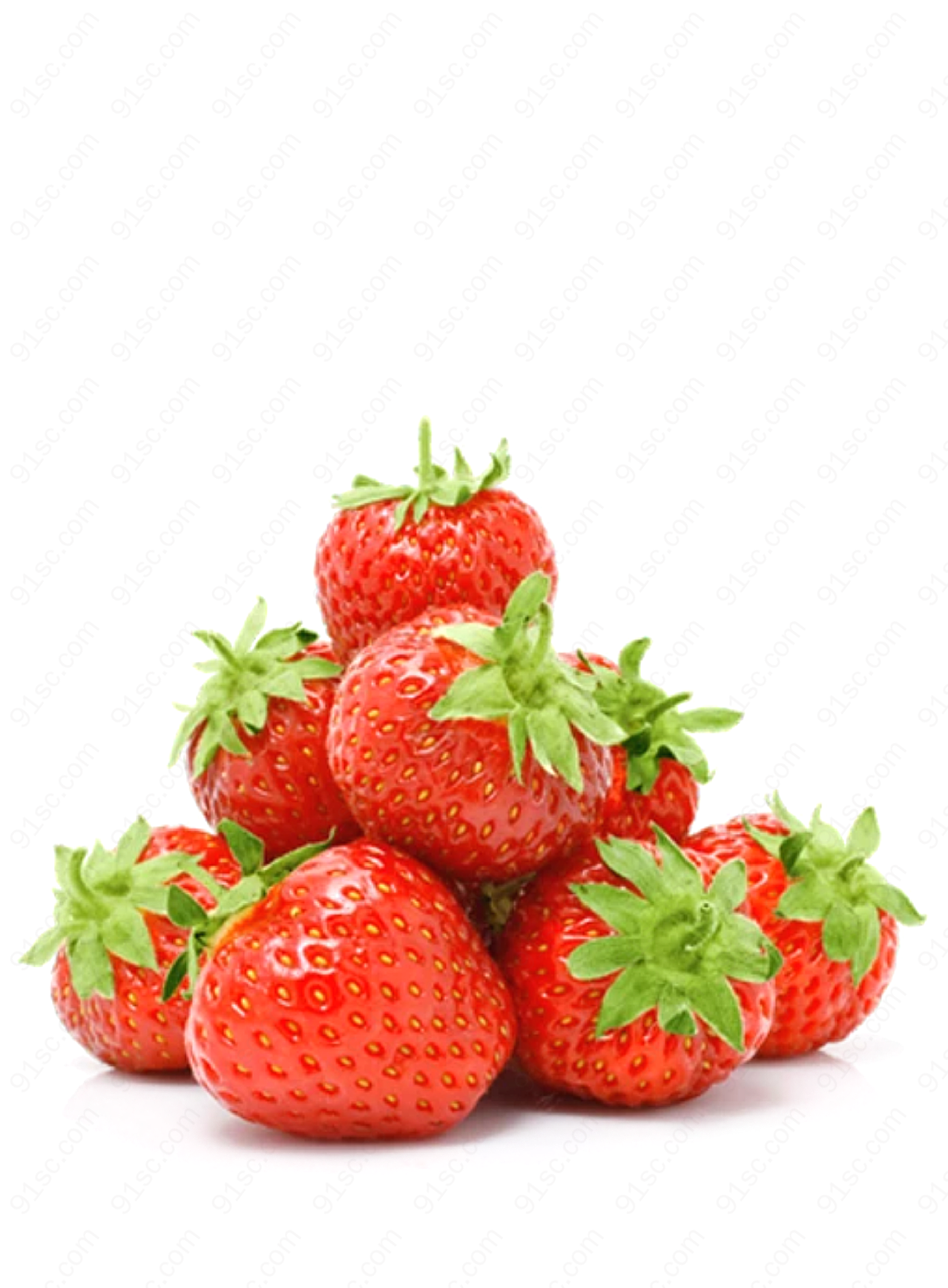 一堆草莓高清摄影