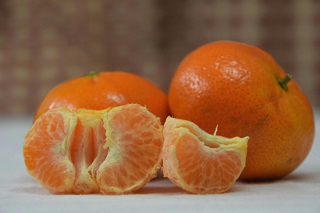美味橘子图片水果