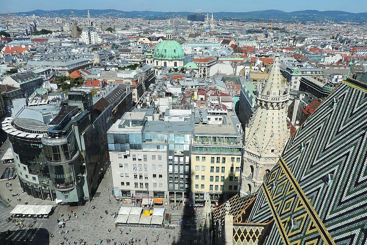 维也纳城市建筑图片摄影