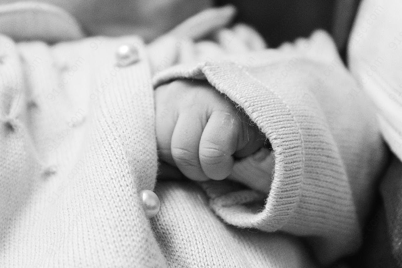 婴儿宝宝的手手势图片