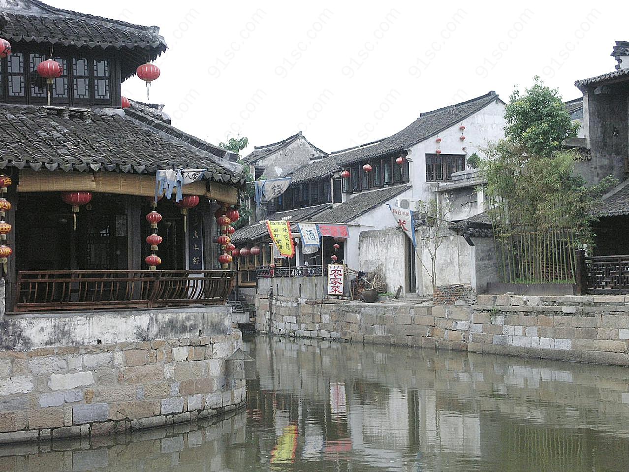 江南古镇风景图片下载景观
