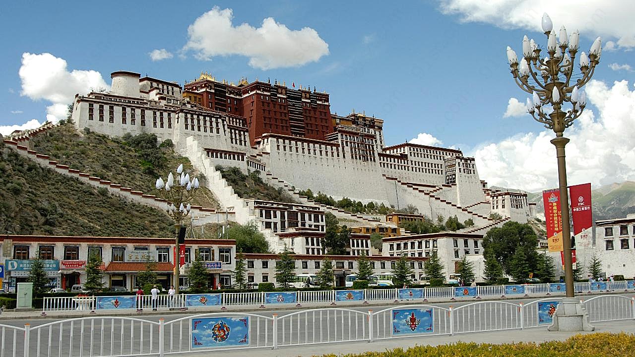 西藏布达拉宫图片特色建筑