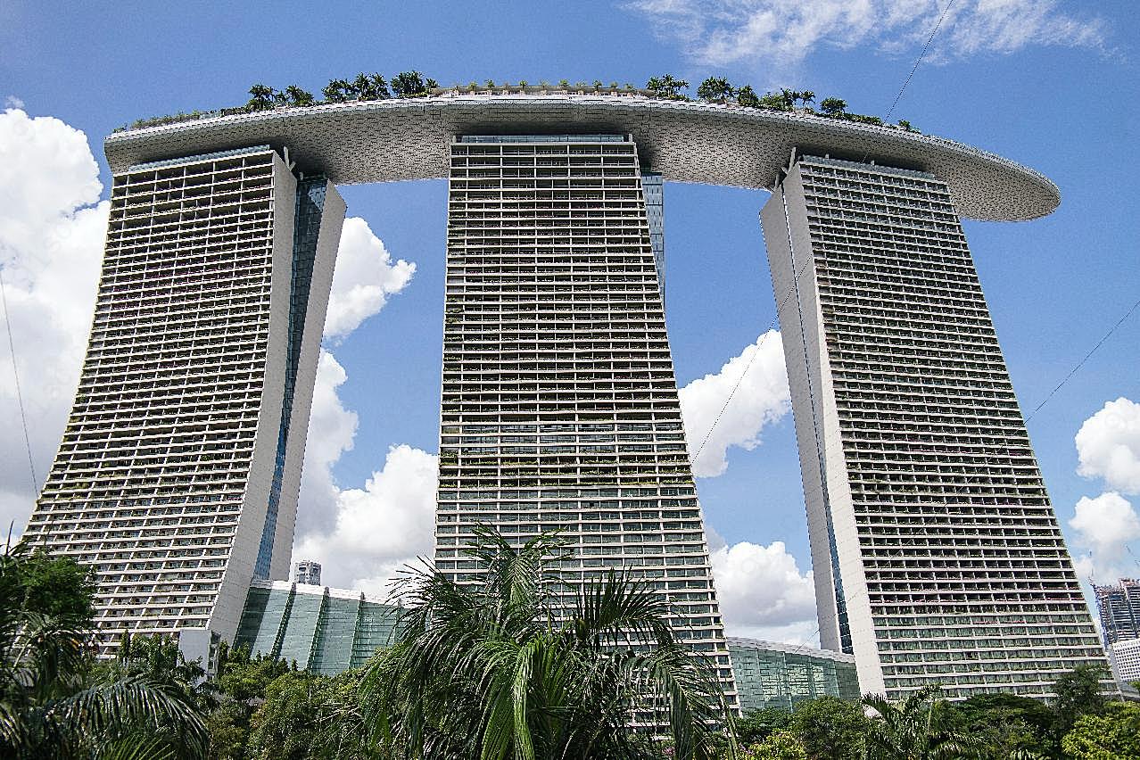 新加坡海湾金沙酒店图片现代建筑