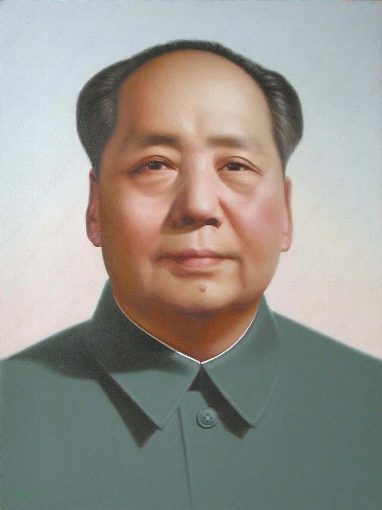 毛泽东的图片高清摄影