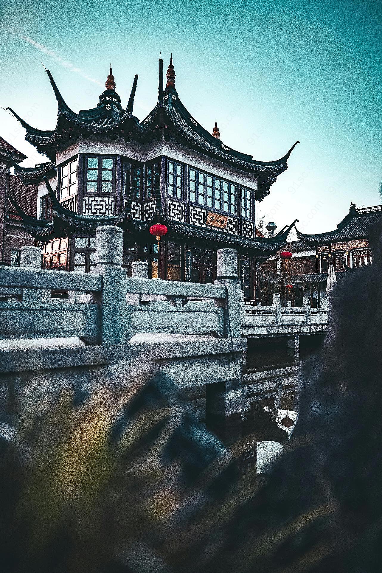 中式古典建筑房屋图片特色建筑