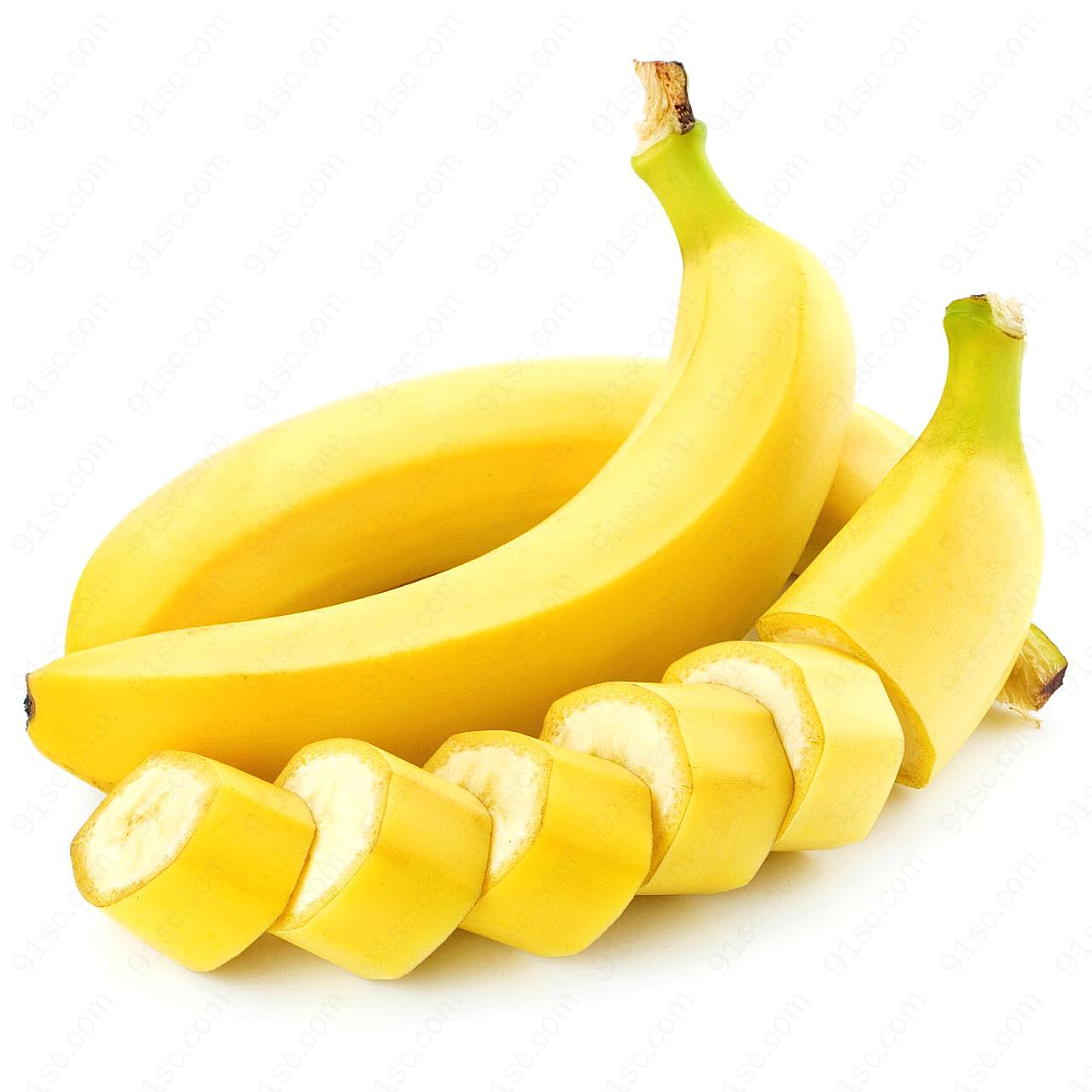 可口香蕉图片水果