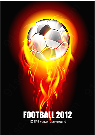 2012世界足球杯矢量体育运动