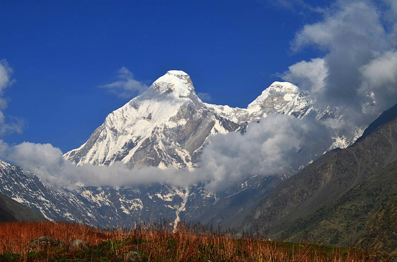 喜马拉雅山雪山图片山脉
