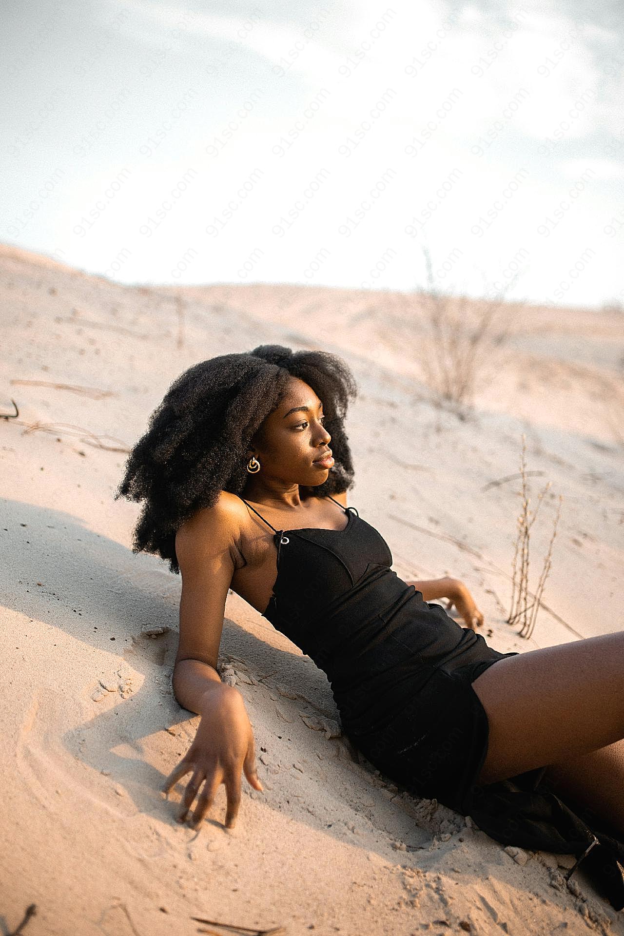 非洲国模美女摄影高清