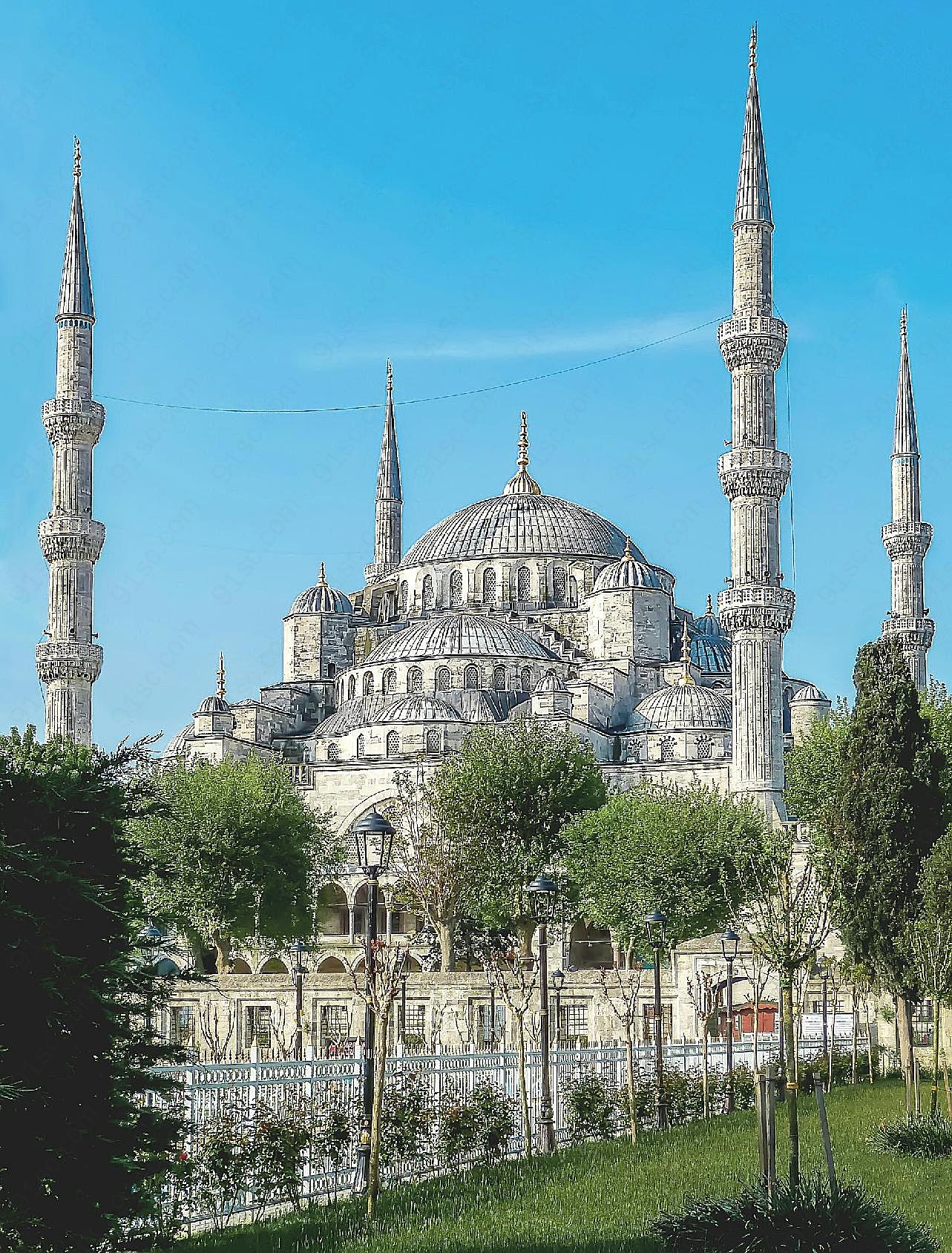 土耳其清真寺图片特色建筑