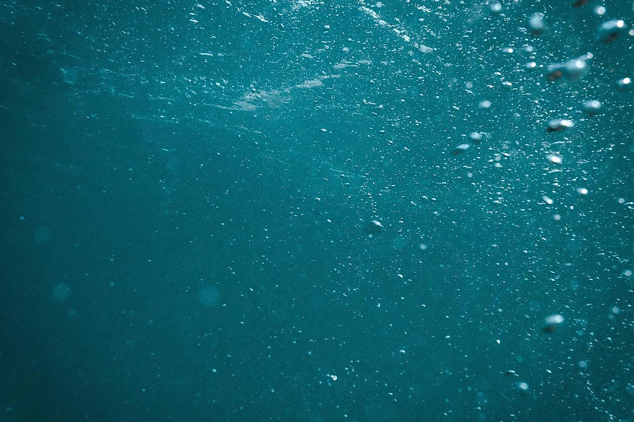 深海海水图片摄影