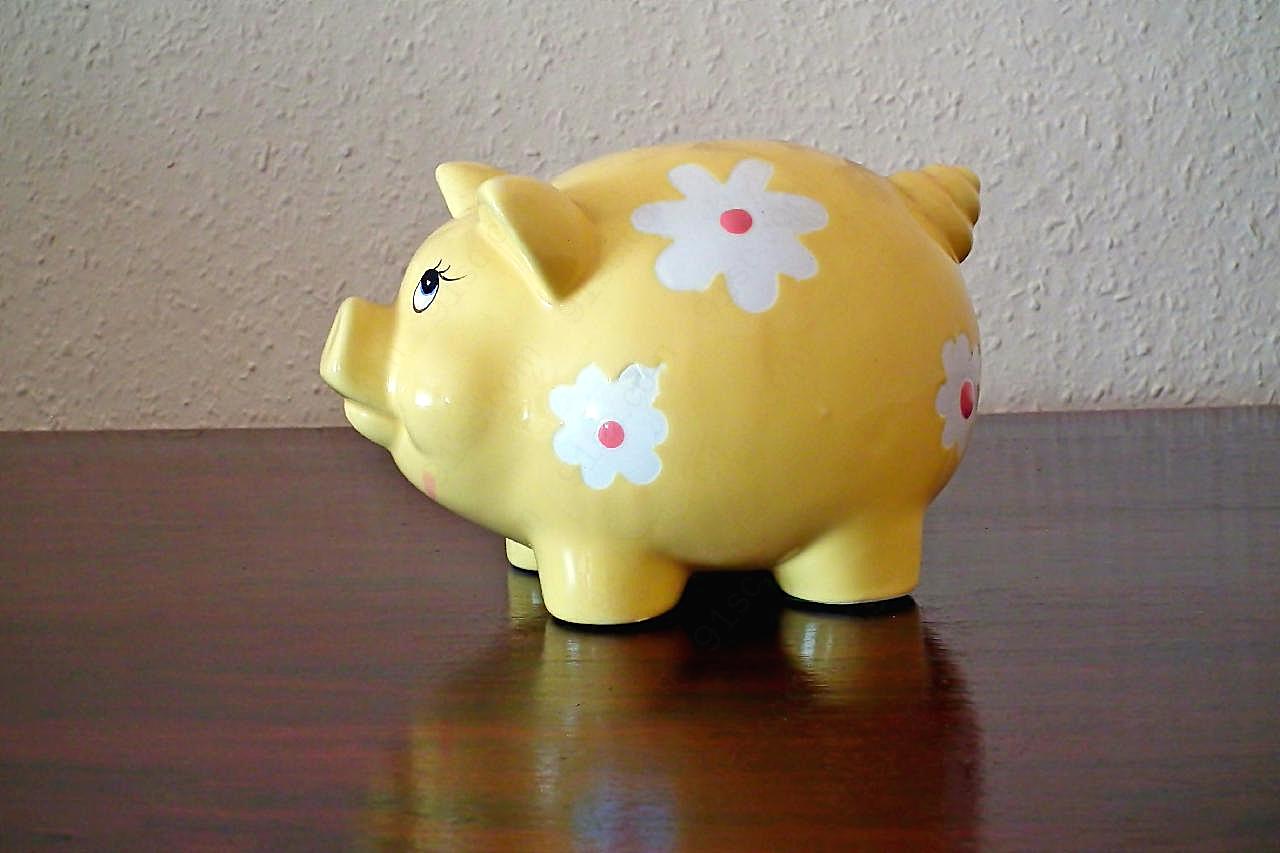 小猪存钱罐图片生活用品