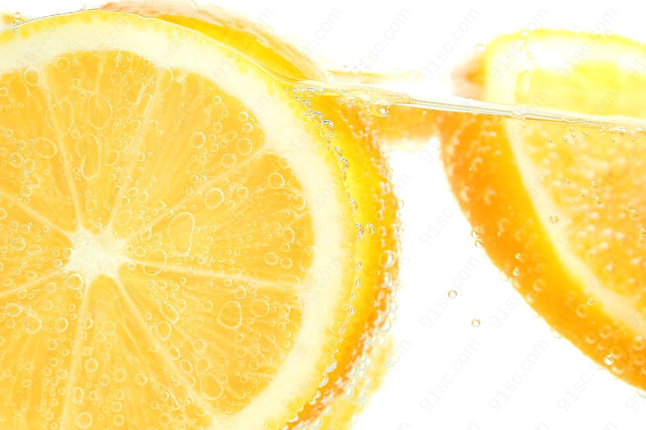 橘子片水果