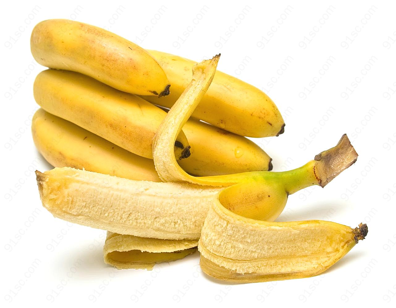 金黄香蕉素材图片下载水果