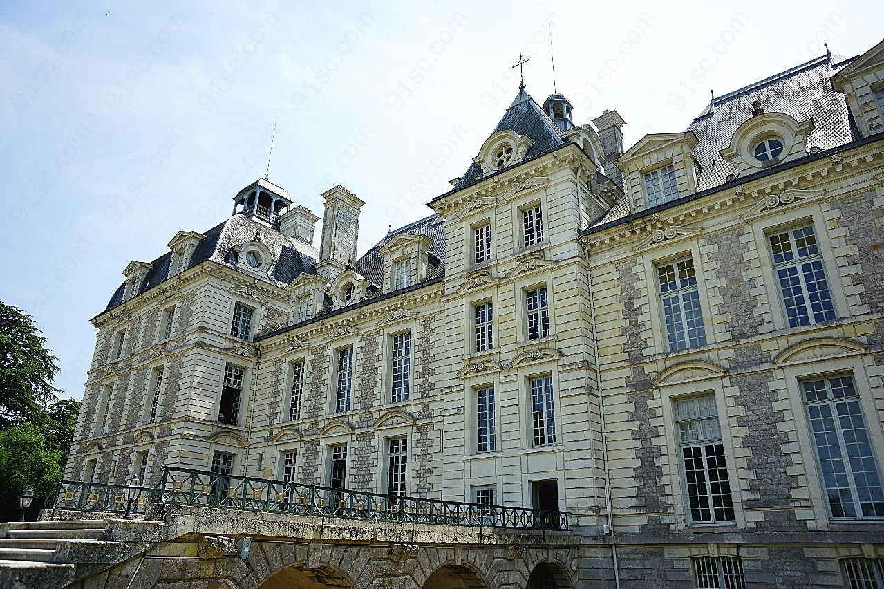 法国城堡建筑图片空间
