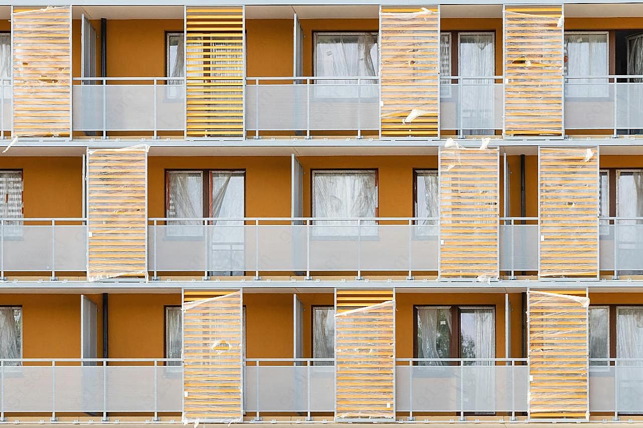 单身公寓楼图片现代建筑
