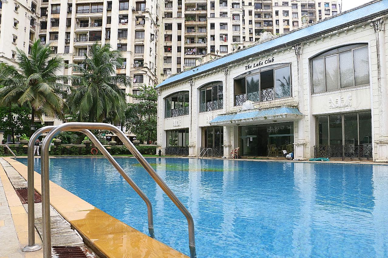 酒店露天游泳池图片现代建筑
