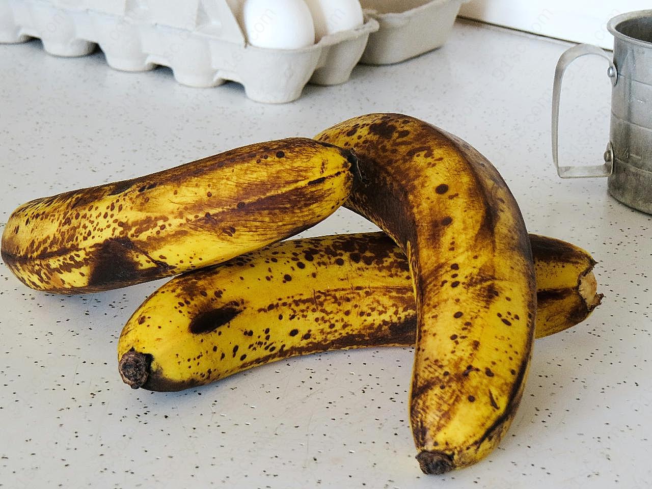 成熟健康香蕉图片生物摄影