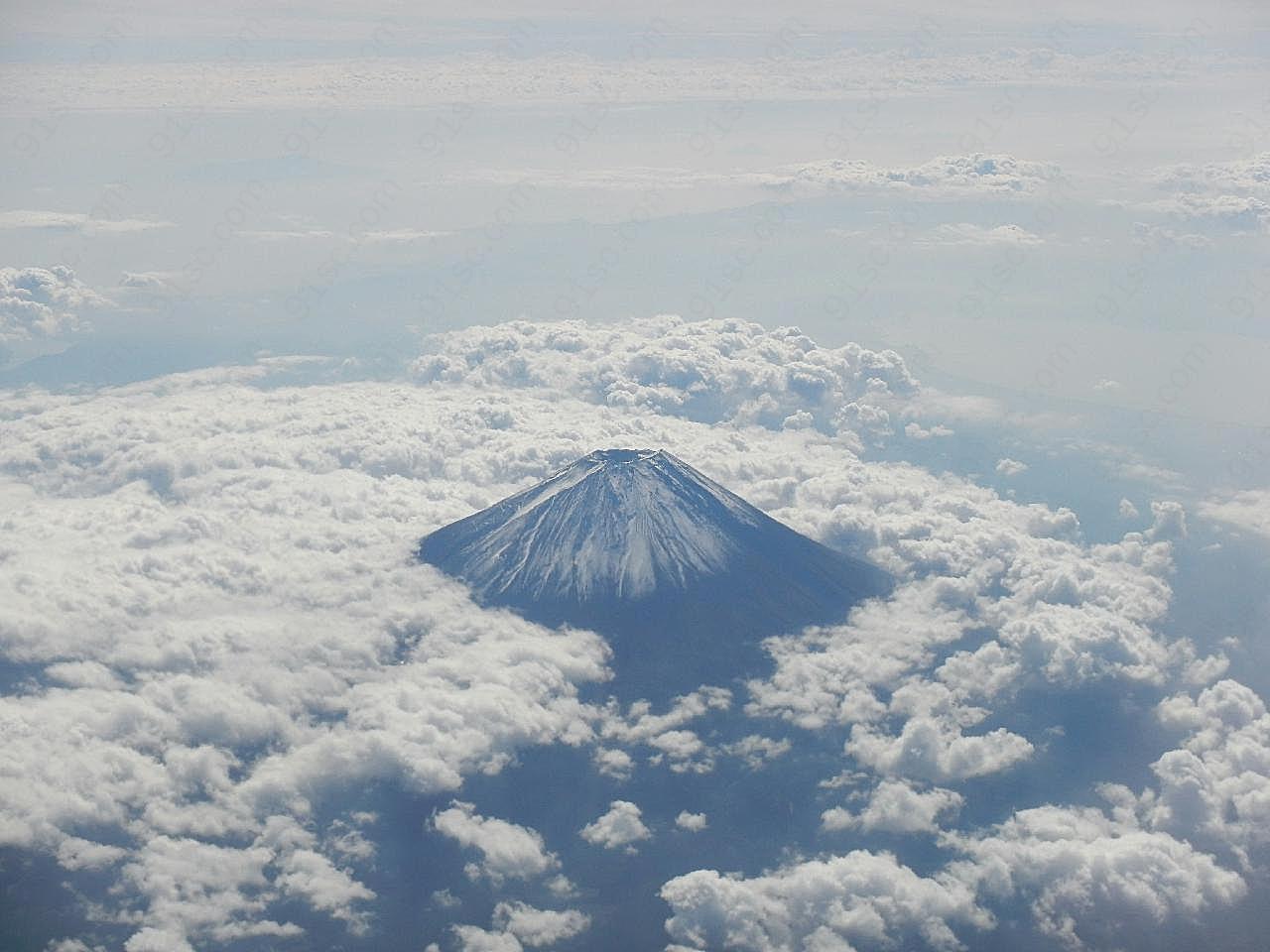 富士山航拍图片高清
