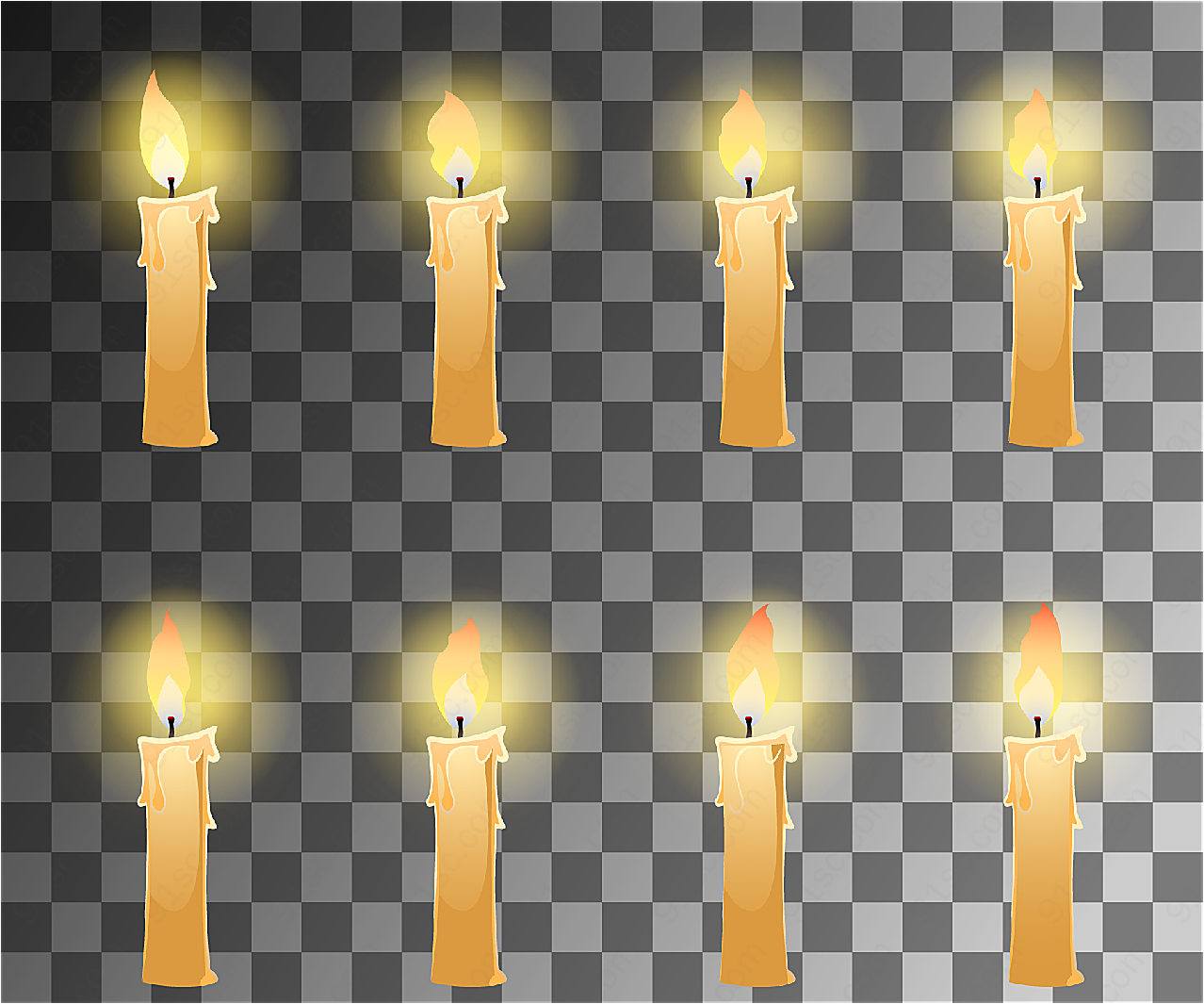 蜡烛矢量素材矢量生活用品