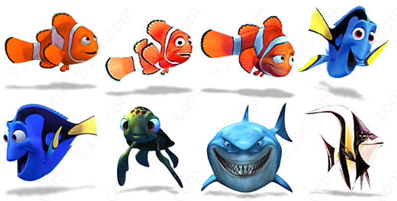 海底总动员小丑鱼动物植物