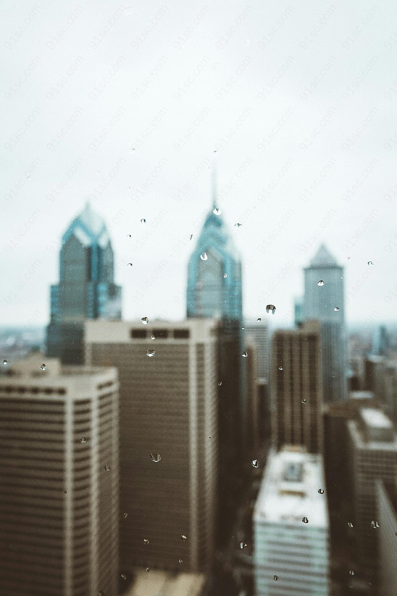城市下雨的图片空间