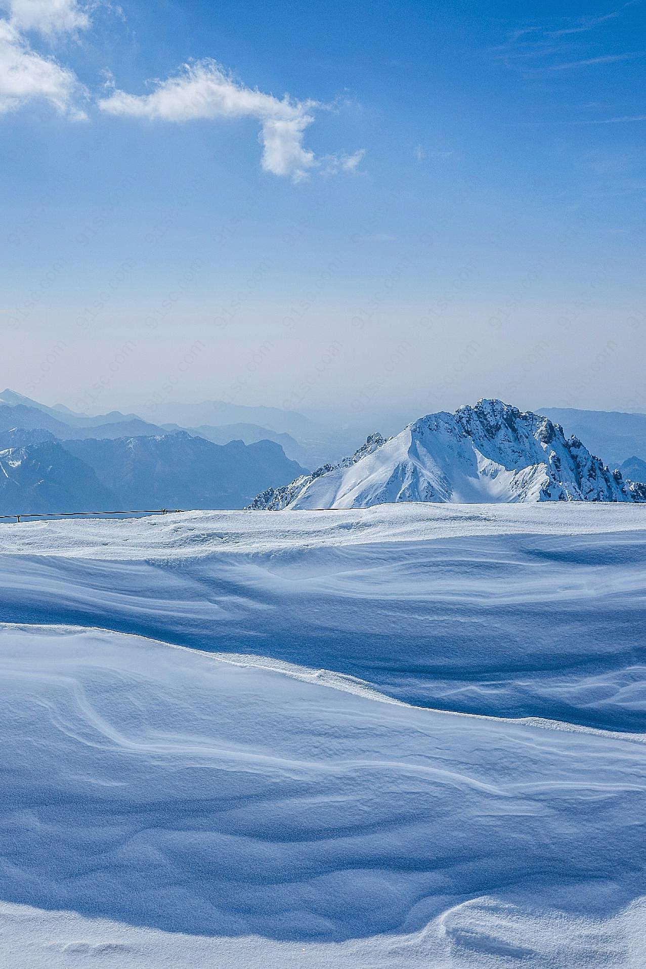 南极冰雪高原图片摄影高清