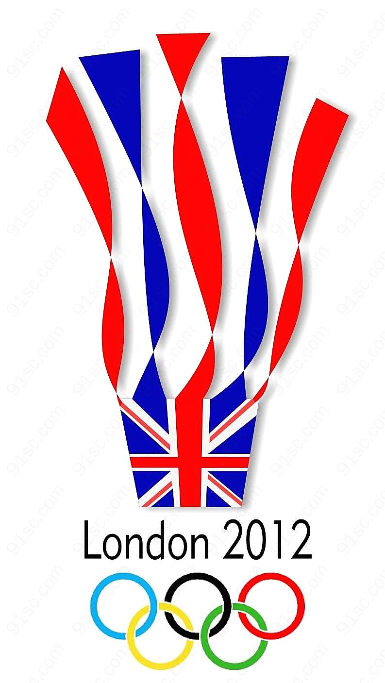 伦敦奥运会标志图片高清摄影