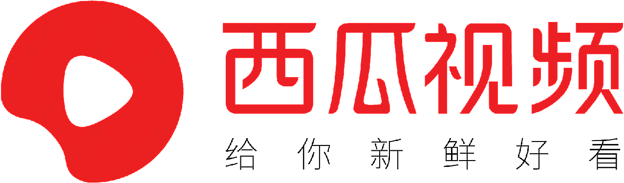 西瓜视频logo矢量娱乐产业标志