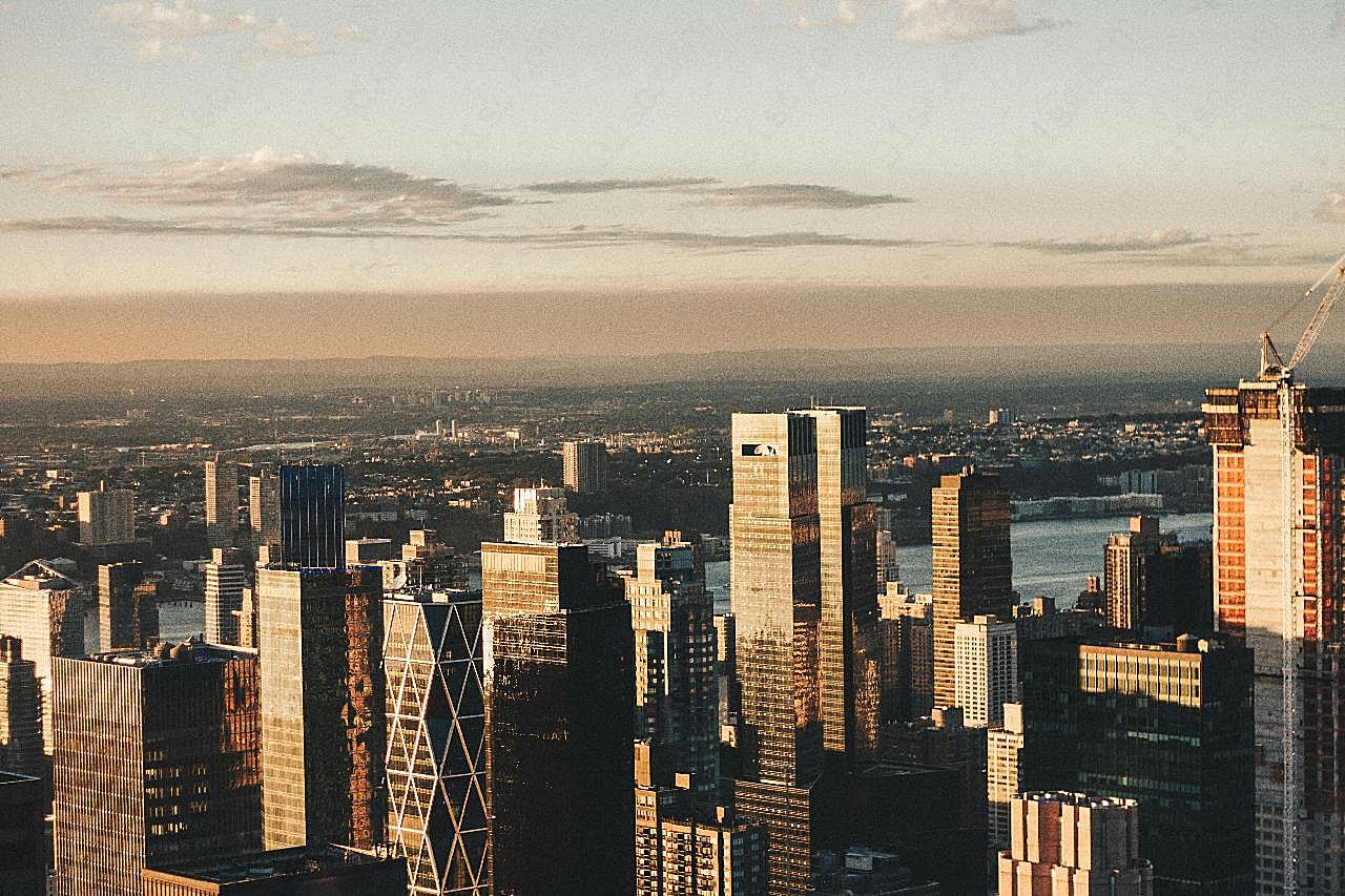 纽约高楼建筑图片空间