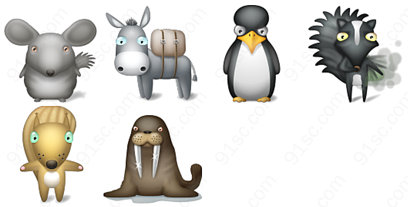 恶搞动物形象软件logo其它类别