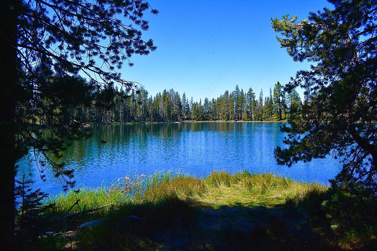 美丽大自然湖泊风景图片高清摄影