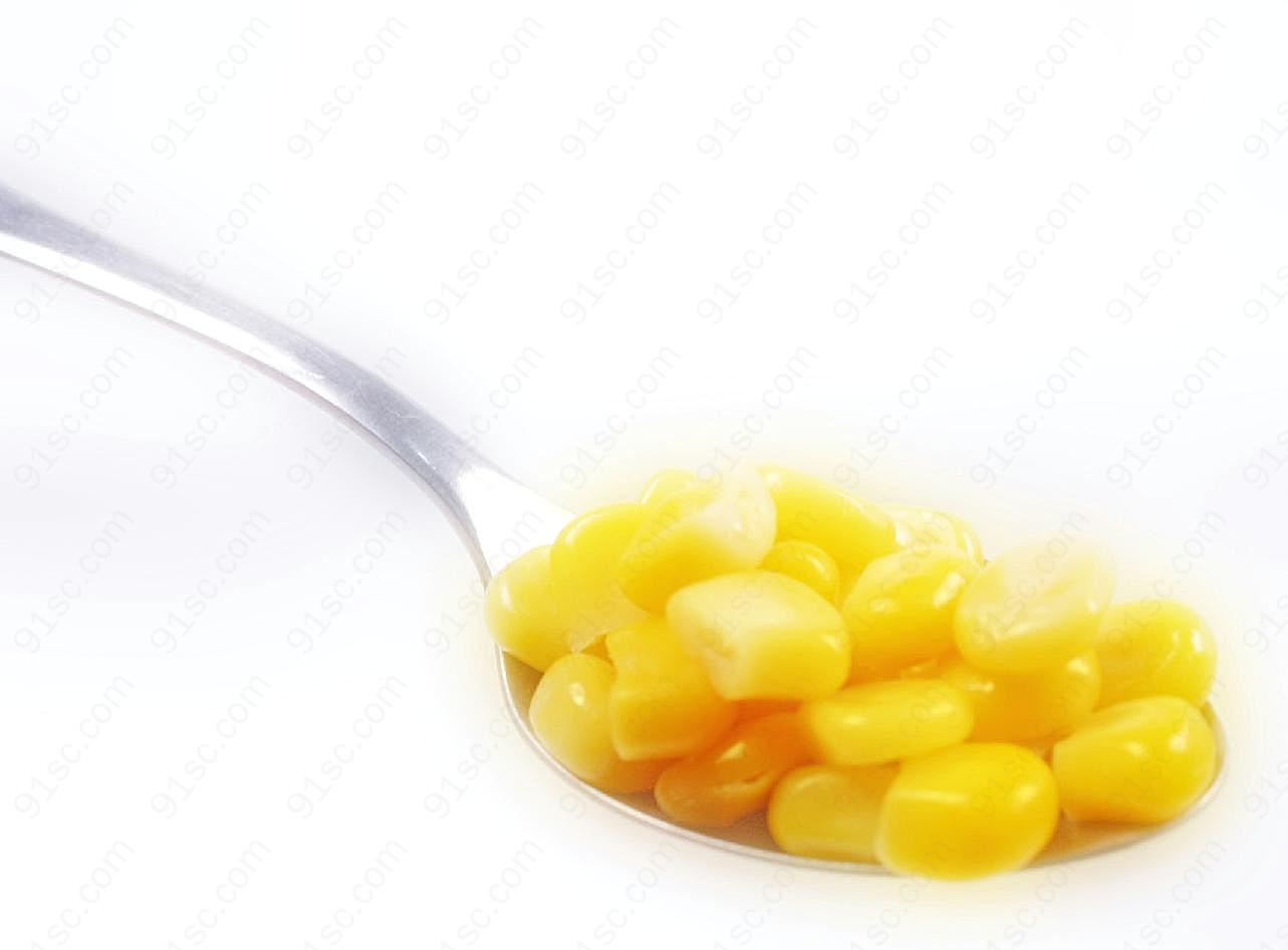 一勺玉米粒图片五谷杂粮