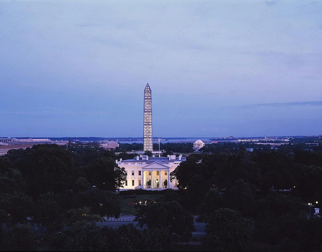 华盛顿纪念碑图片建筑