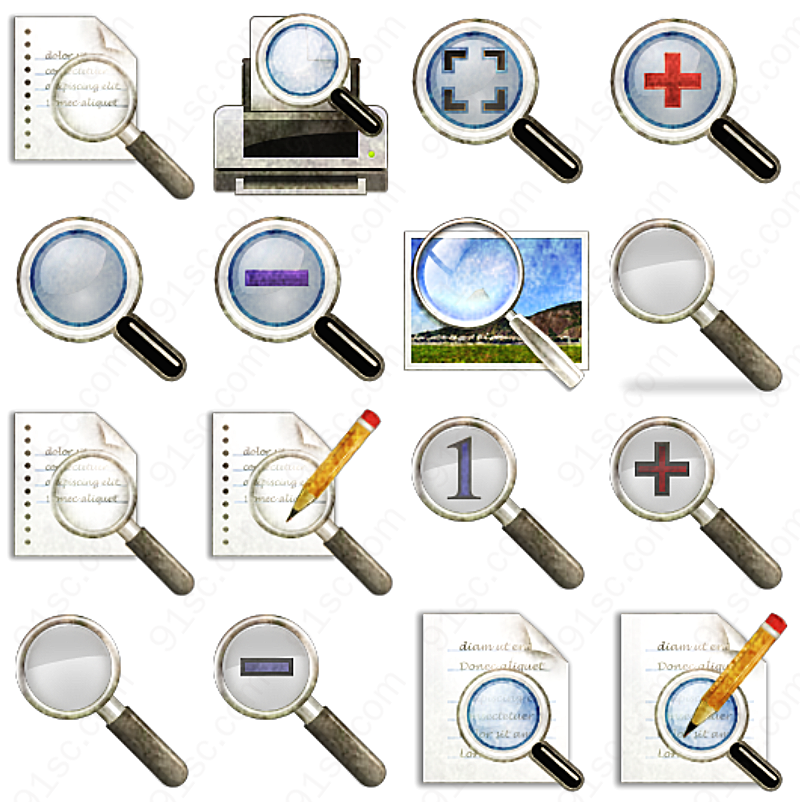 搜索工具桌面系列图标