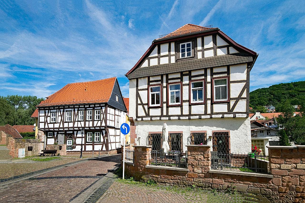 德国乡村建筑图片高清