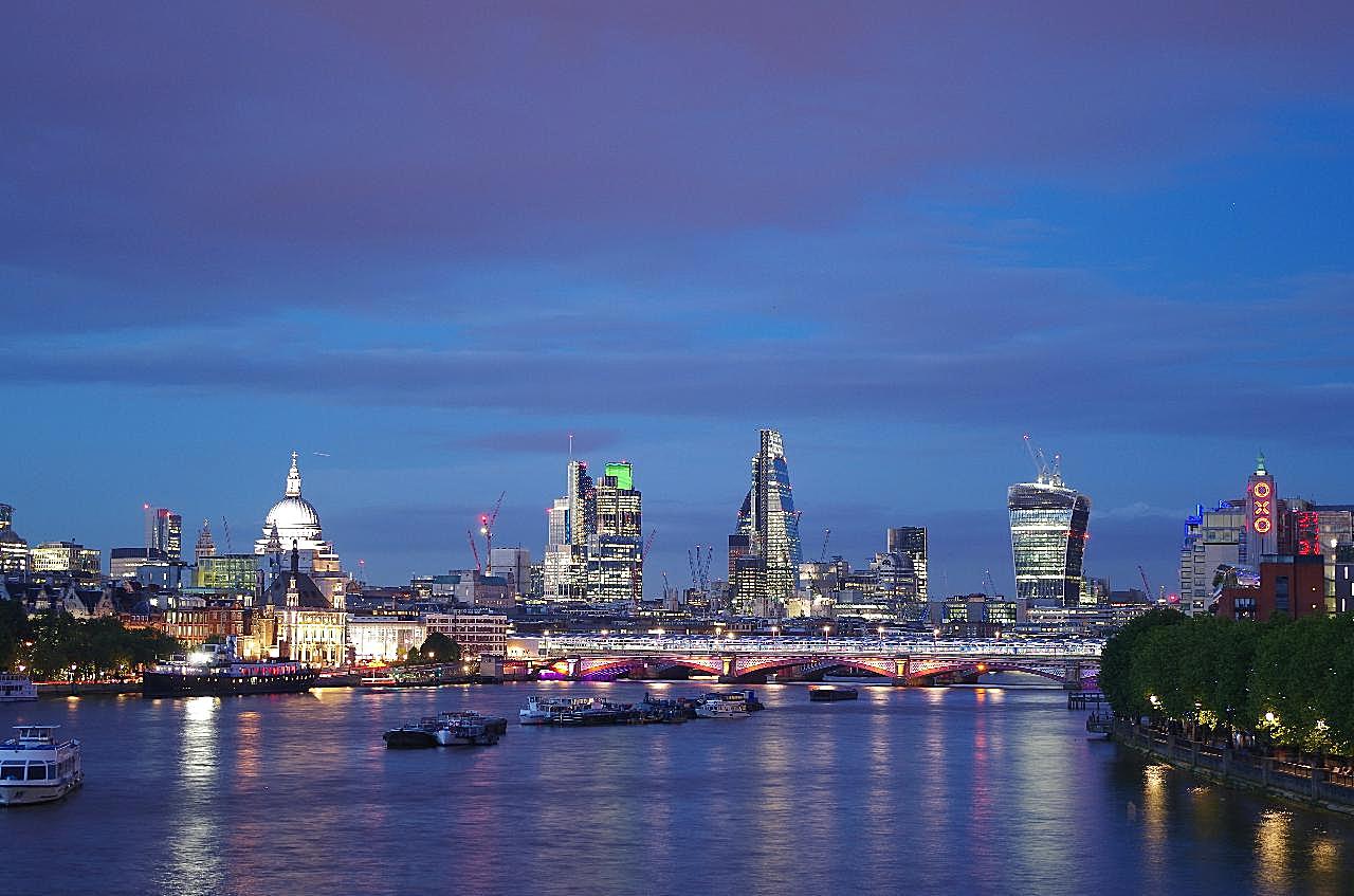 伦敦金融城图片城市景观