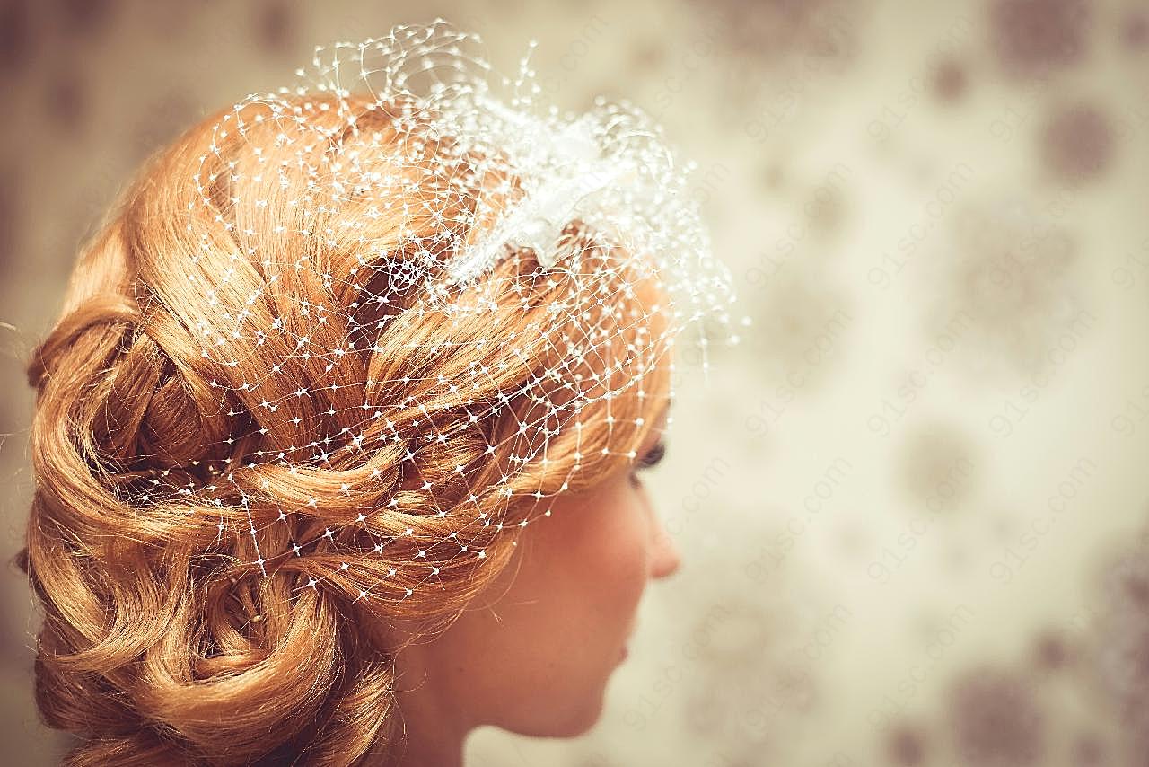 欧美新娘发型图片