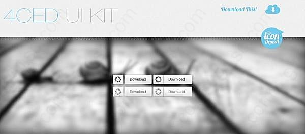 网页下载按钮设计源文件网页元素