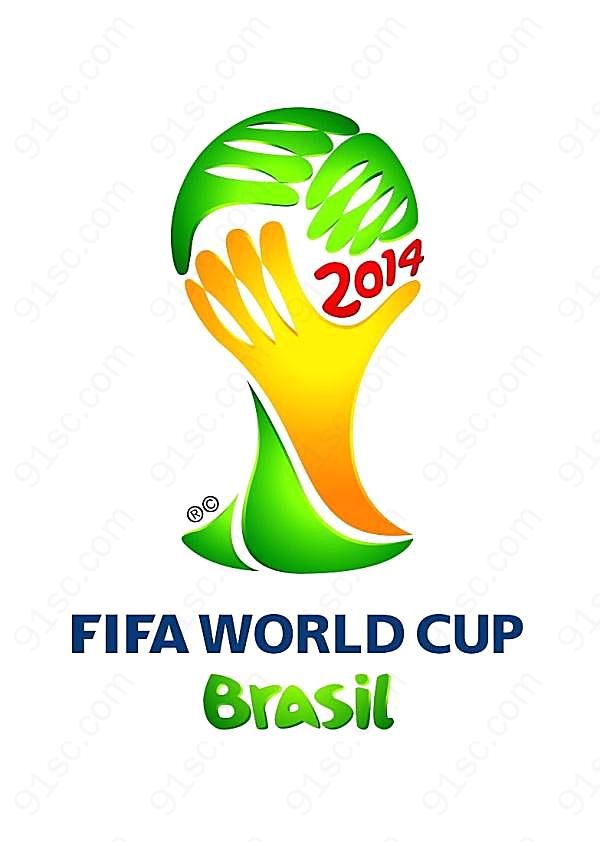 2014巴西世界杯标志源文件创意概念