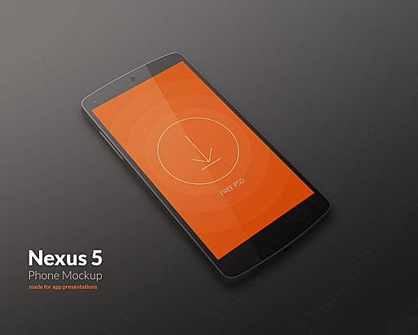 nexus5模型设计源文件网页元素