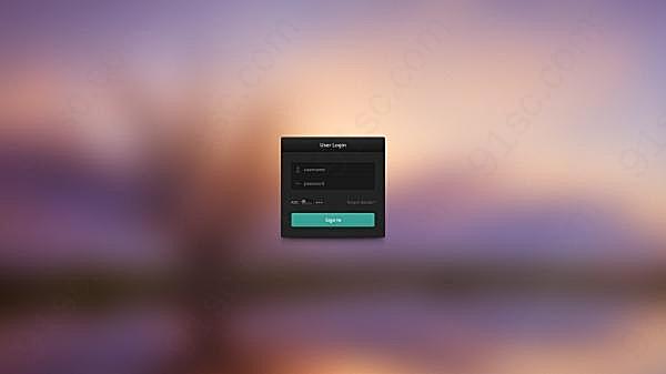 登录框psd下载网页元素